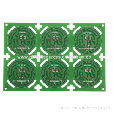 Single-sided PCB for LED Torch Power with 1.6mm Board and 1oz Copper Thickness